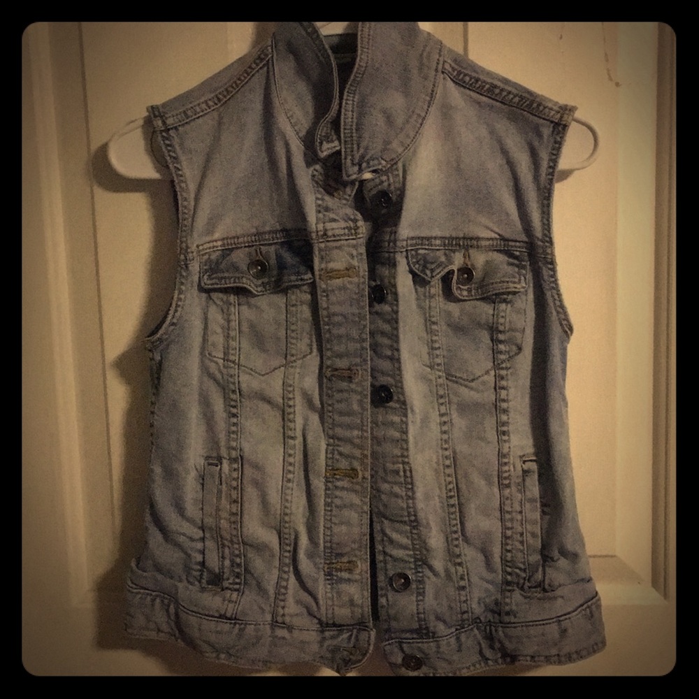 Jean (denim) vest